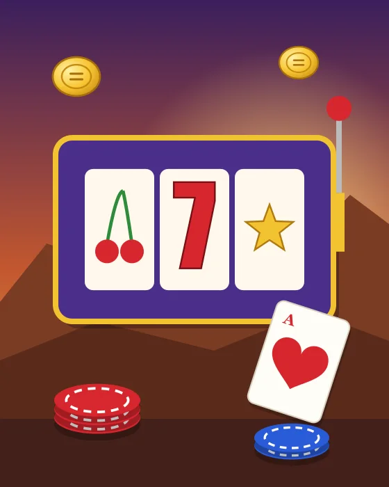Păcănele la Yes Casino – automat de joc cu cireșe, șeptar și stea
