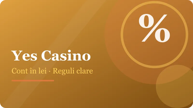Yes Casino: înregistrare în câteva minute – ilustrație pentru secțiunea Yes Casino